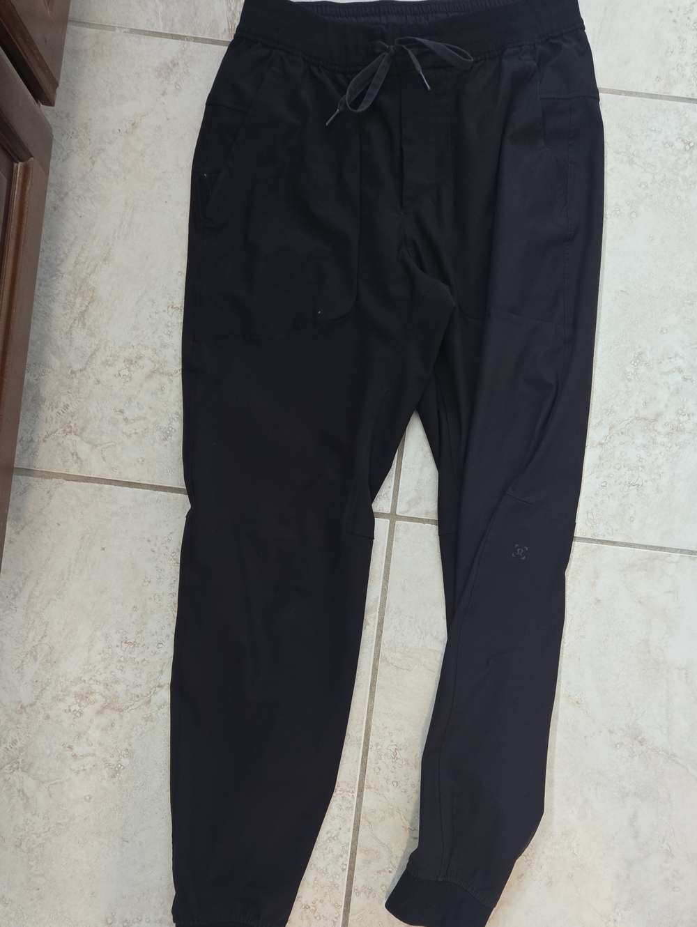 Lululemon Womans Black Drawstring Jogger Pants